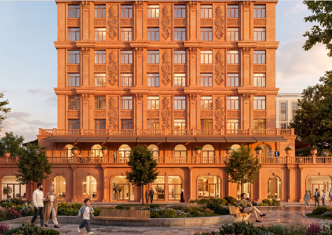 Фасад Bellagio Residences
